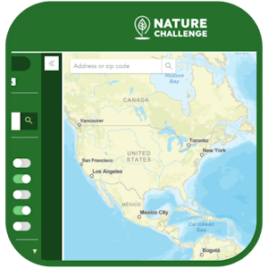 Nature Challenge map screen shot